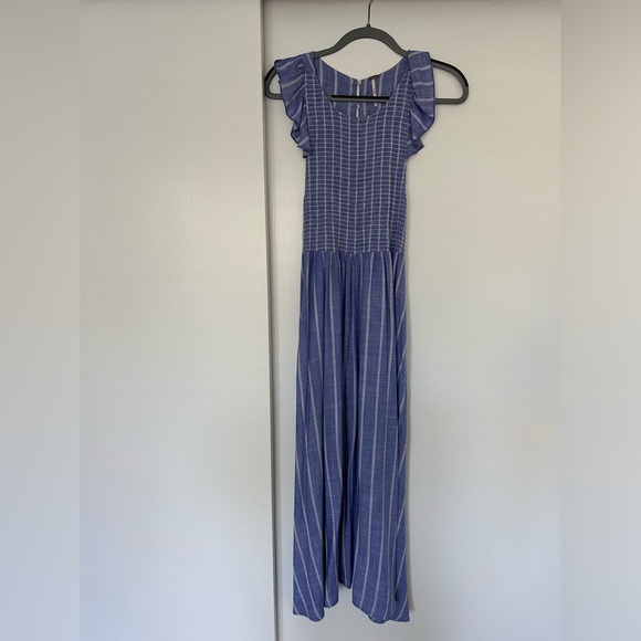 Chambray Butterflies Maxi by Free People - Picture 2 of 11